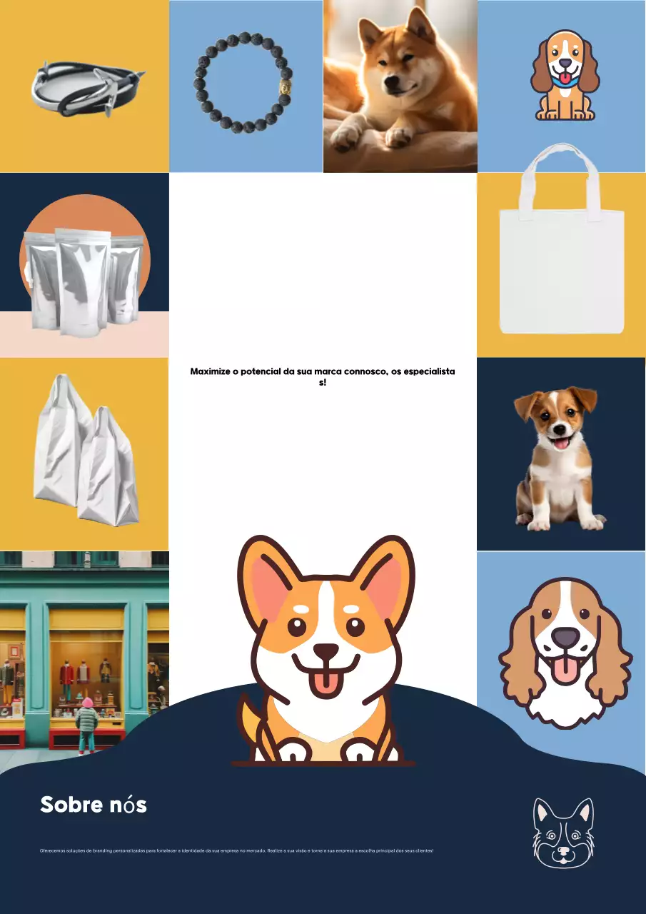 Orange Modern Pet Marketing