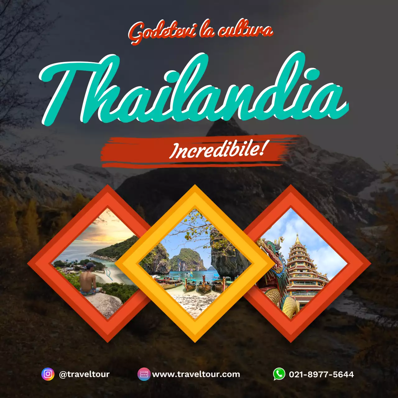 promozione viaggio moderno teal