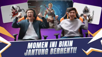 Purple Modern Gaming Promotion YouTube Thumbnail