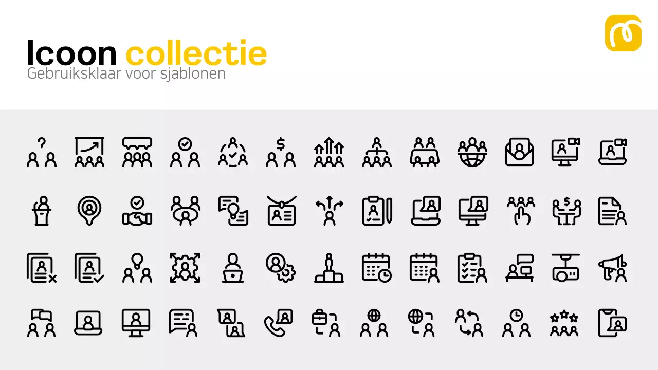 kleurrijke moderne brainstorm layout
