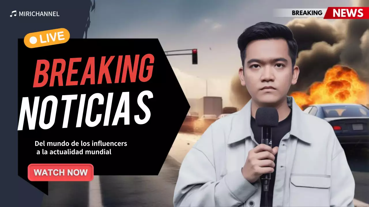 black modern news anuncio