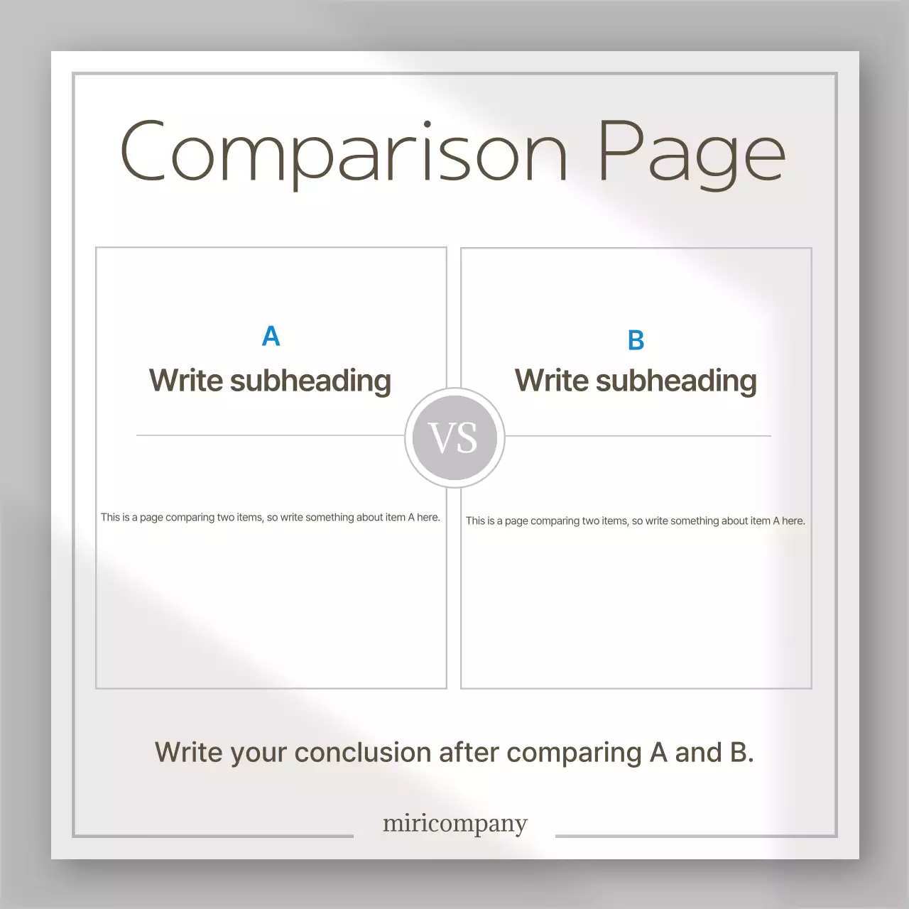 White Minimal Card Layout Instagram Carousel