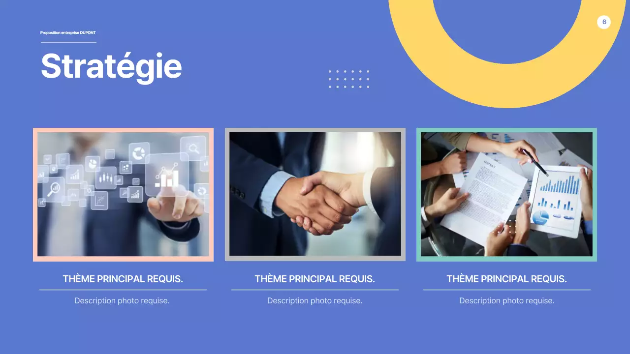 Une proposition aux formes épurées en bleu et jaune