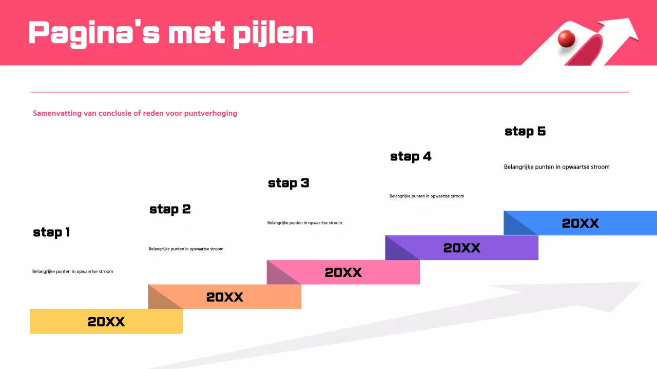 Roze Modern Ontwerp Beschrijving