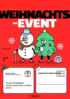 Red Pop Weihnachtsveranstaltung