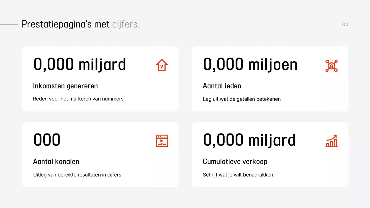 Een grijze moderne presentatie plannen