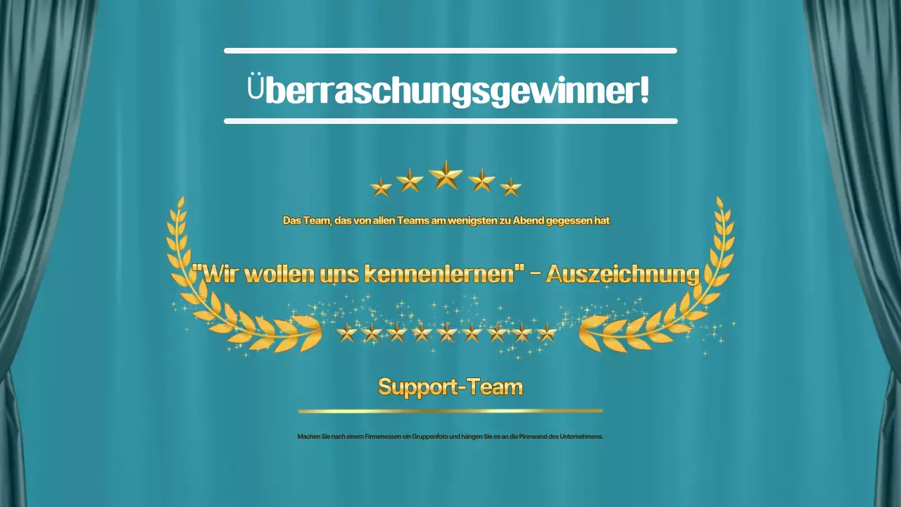 Hellblau Einfache Jahresendfeier