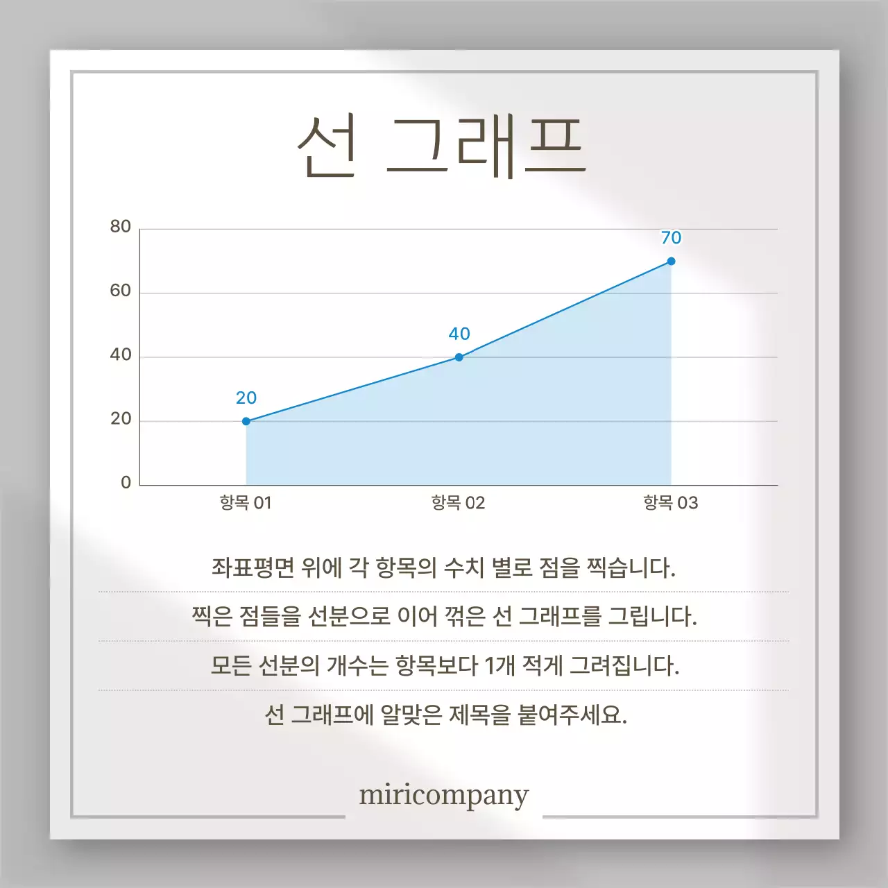 흰색 심플 디자인 설명