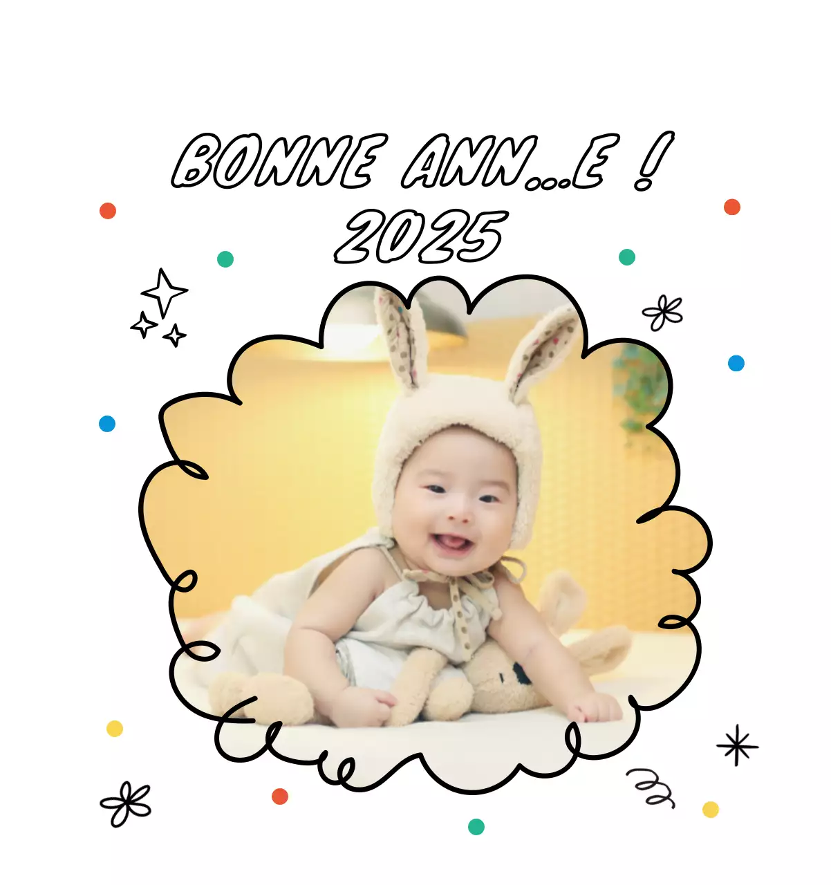 Calendrier photo du Nouvel An