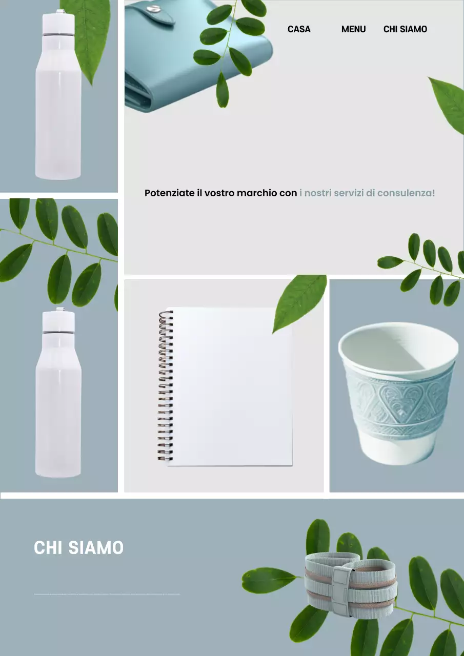 Promozione del marchio moderno Mint