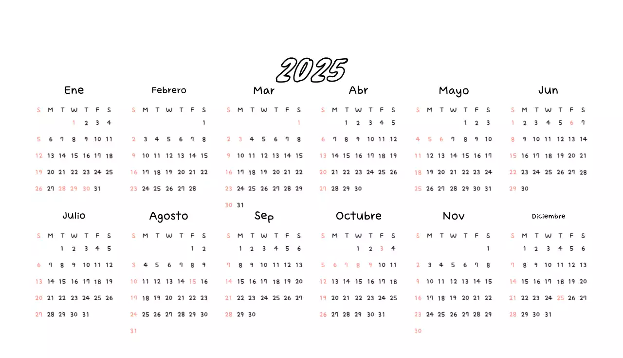 Calendario de fotos Yellow Cute