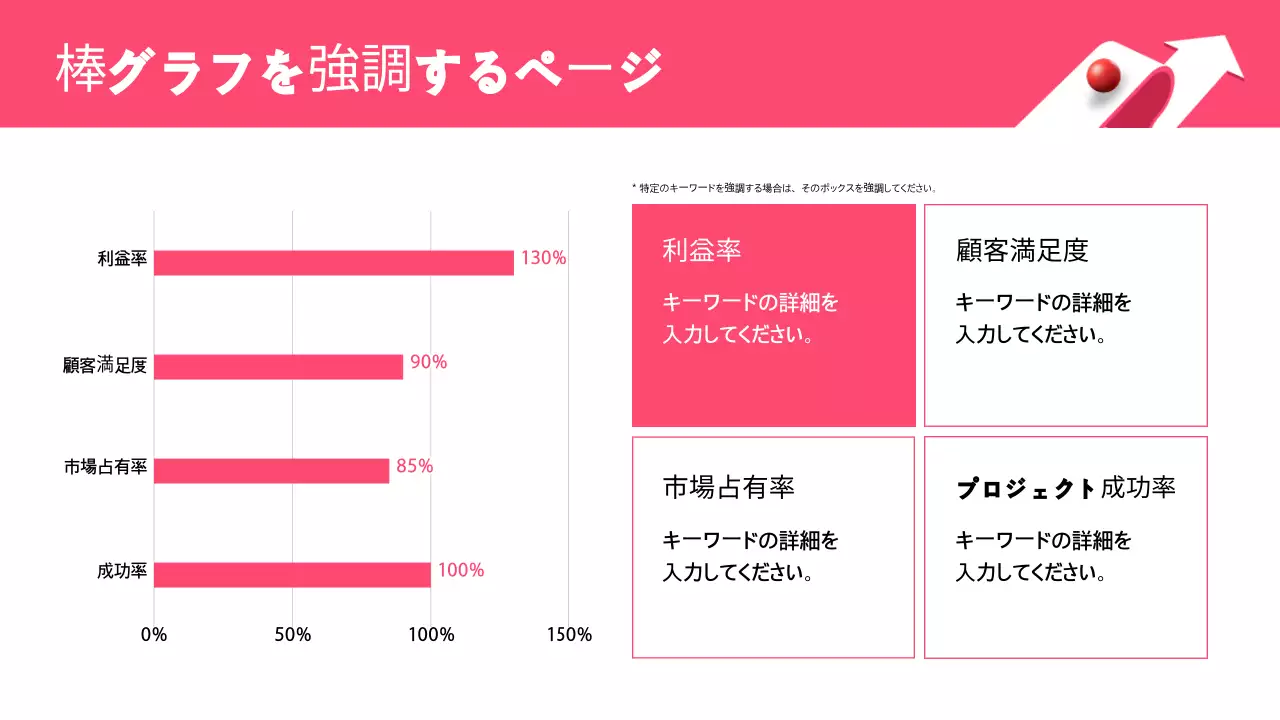 ピンク シンプル 資料 プレゼンテーション
