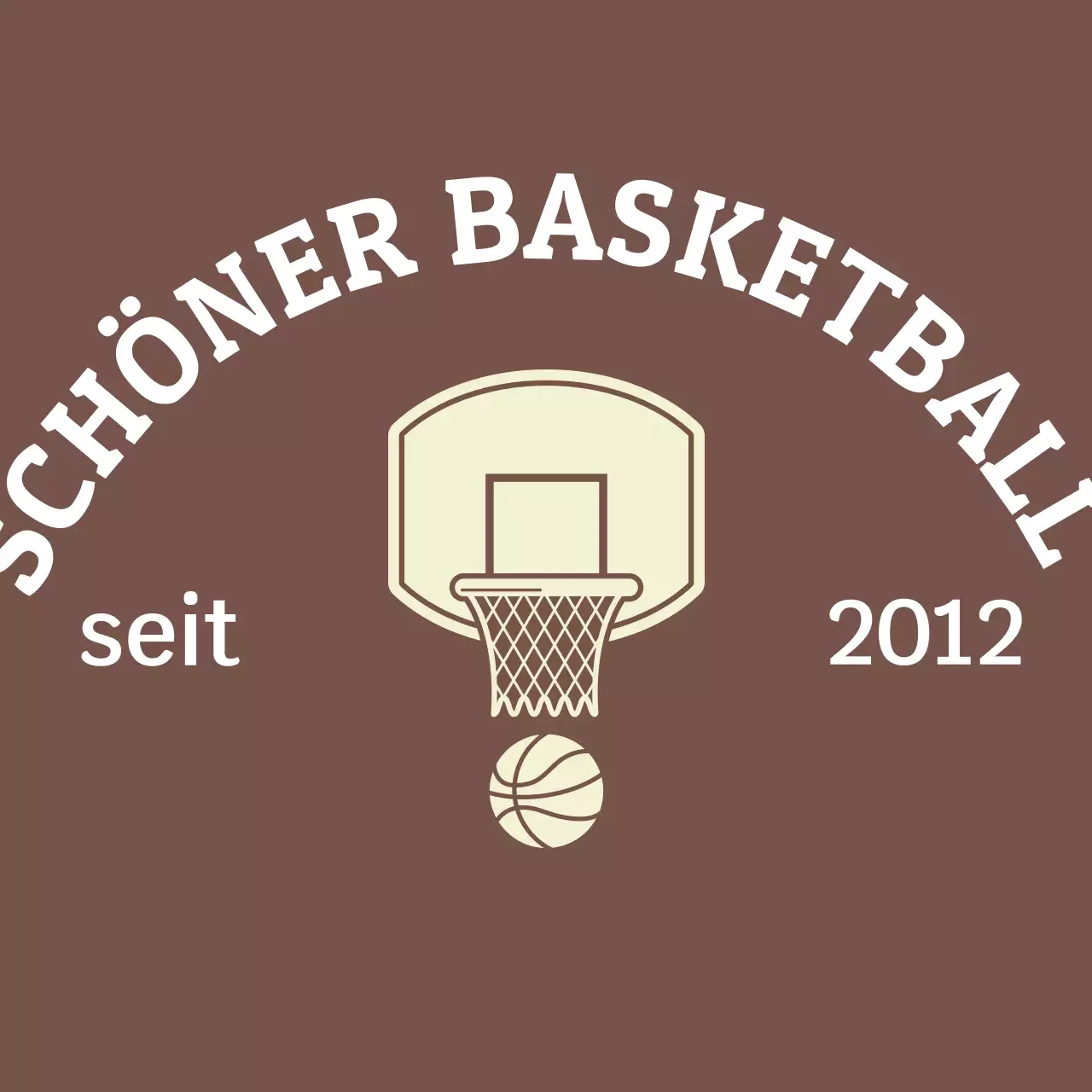 Brown Vintage Basketball Club