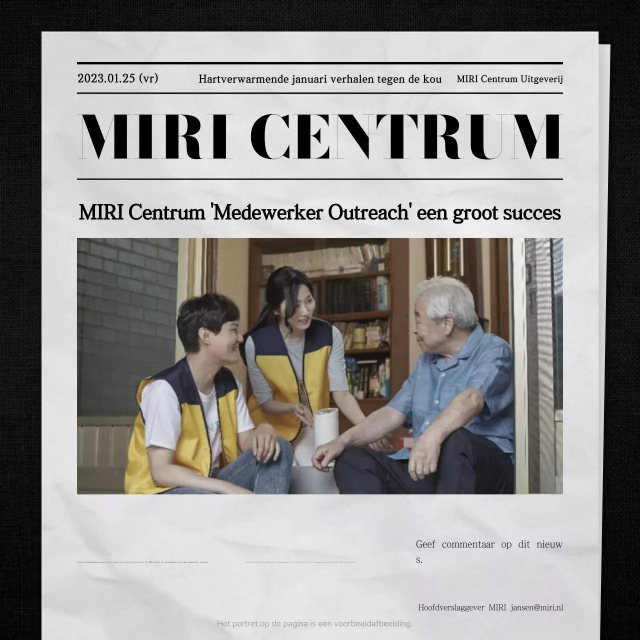 Grey Classic vrijwilliger nieuws