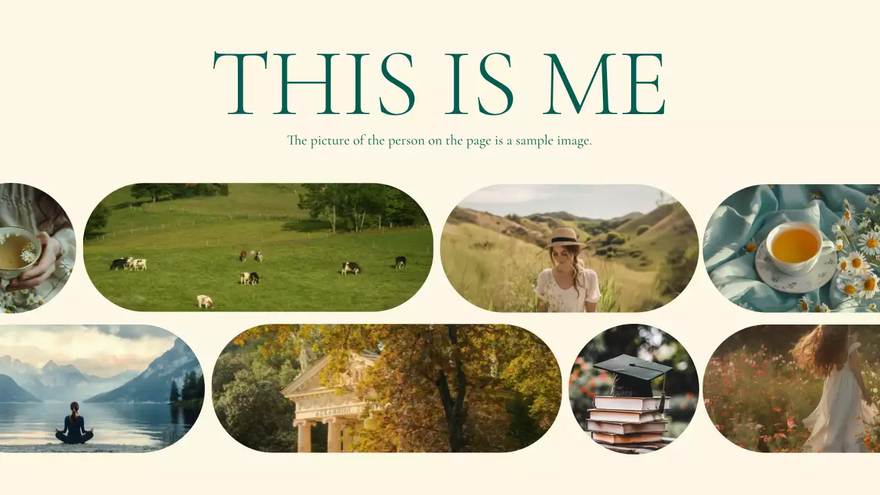 Beige Rustic Personal Storybook Presentation