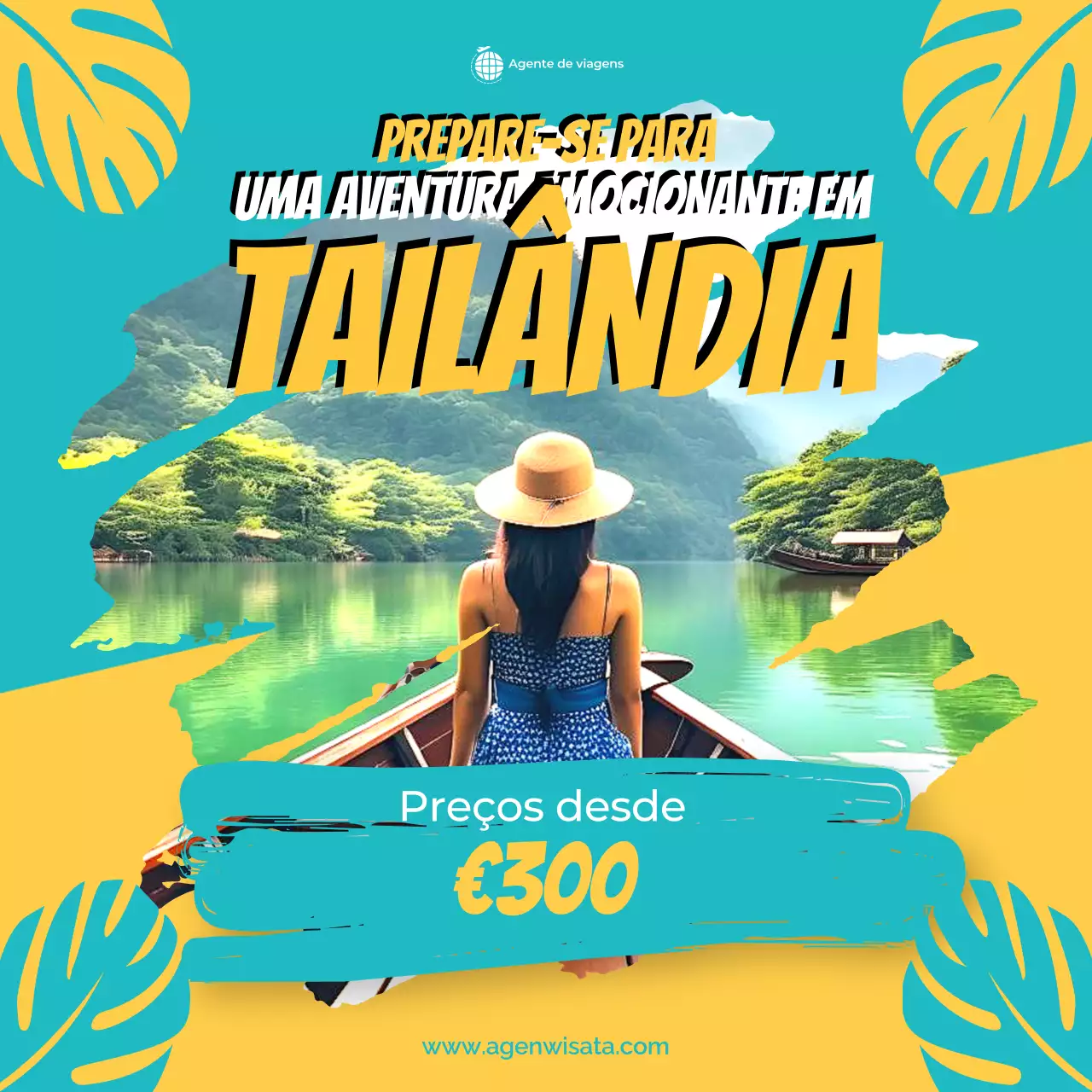 promoção de viagens teal tropical