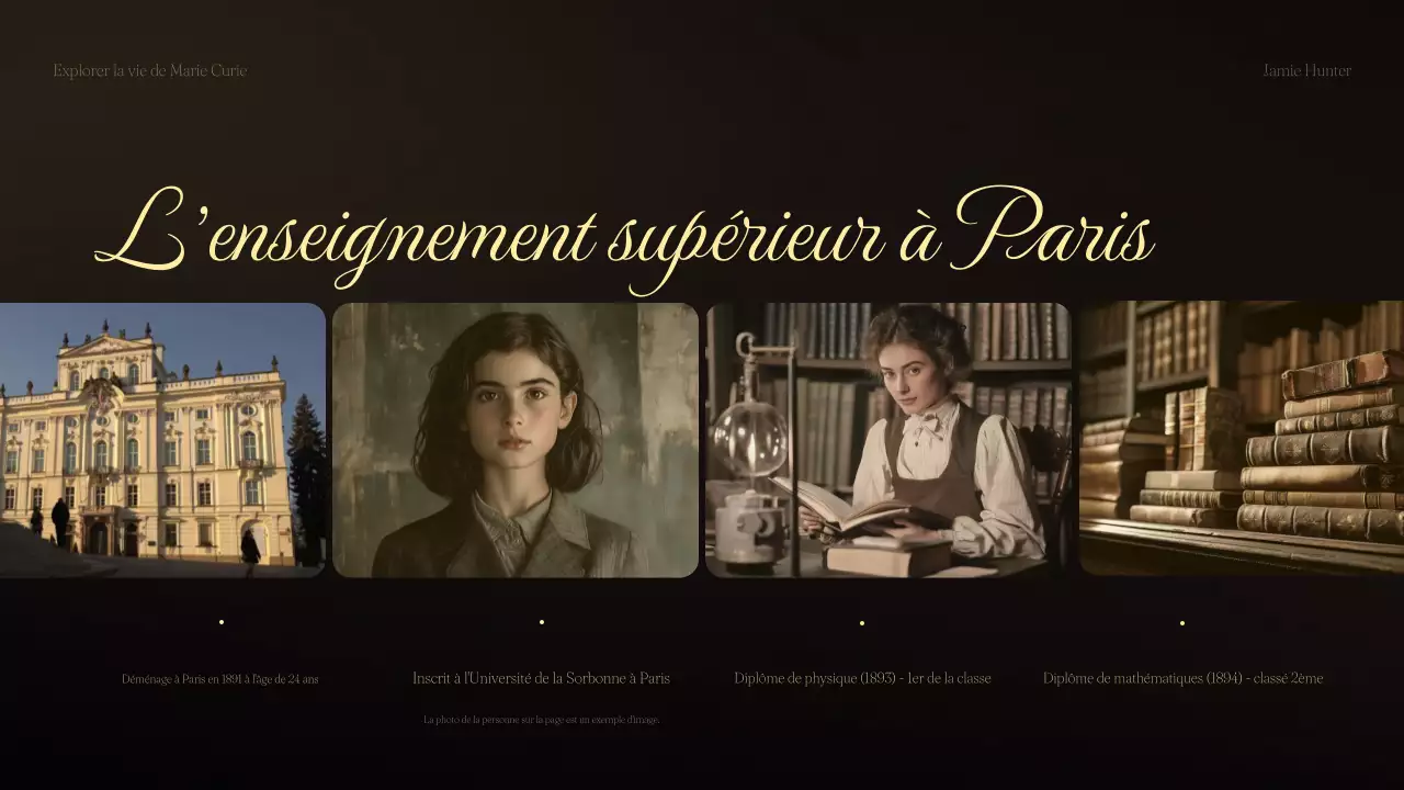 conférence scientifique "black vintage