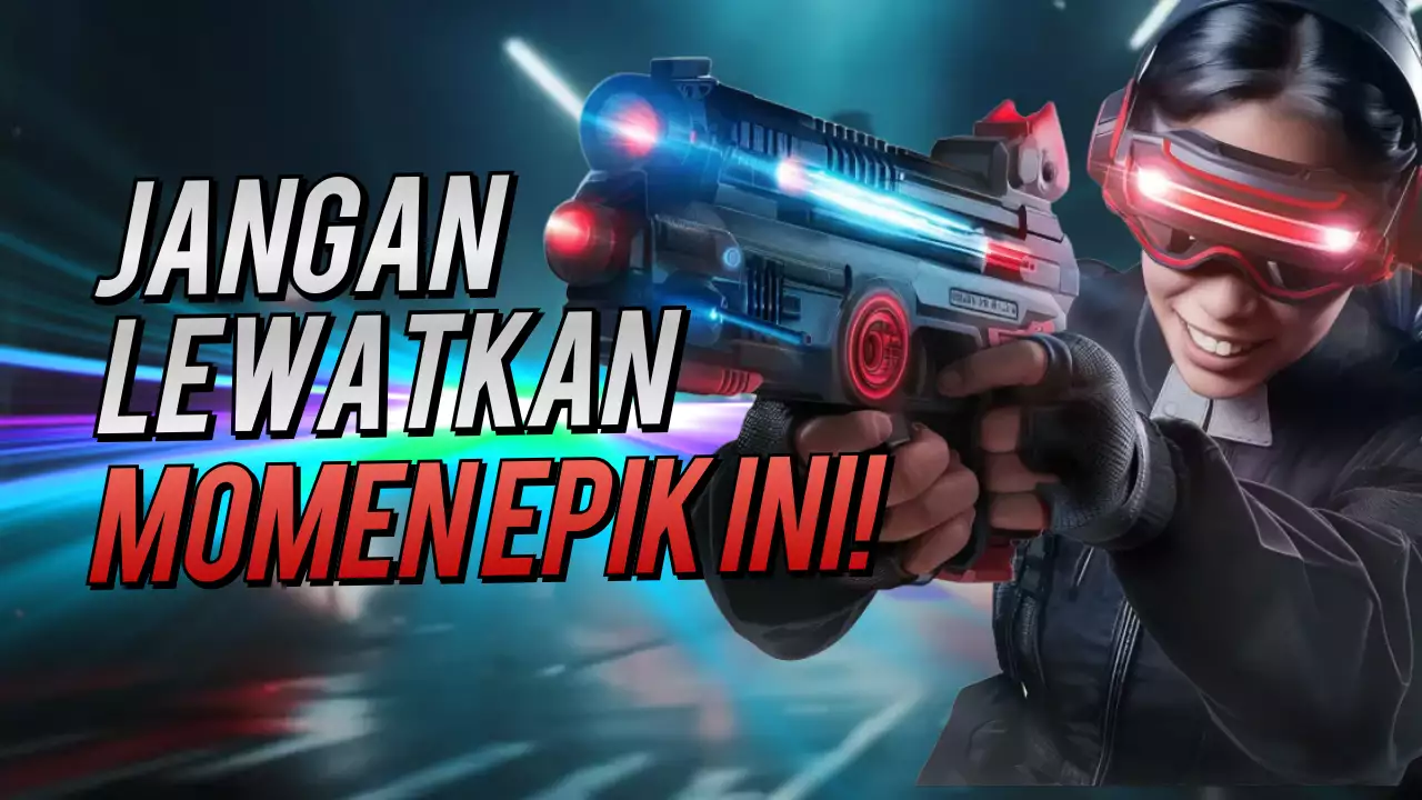 Blue Cyber Gaming Promotion YouTube Thumbnail