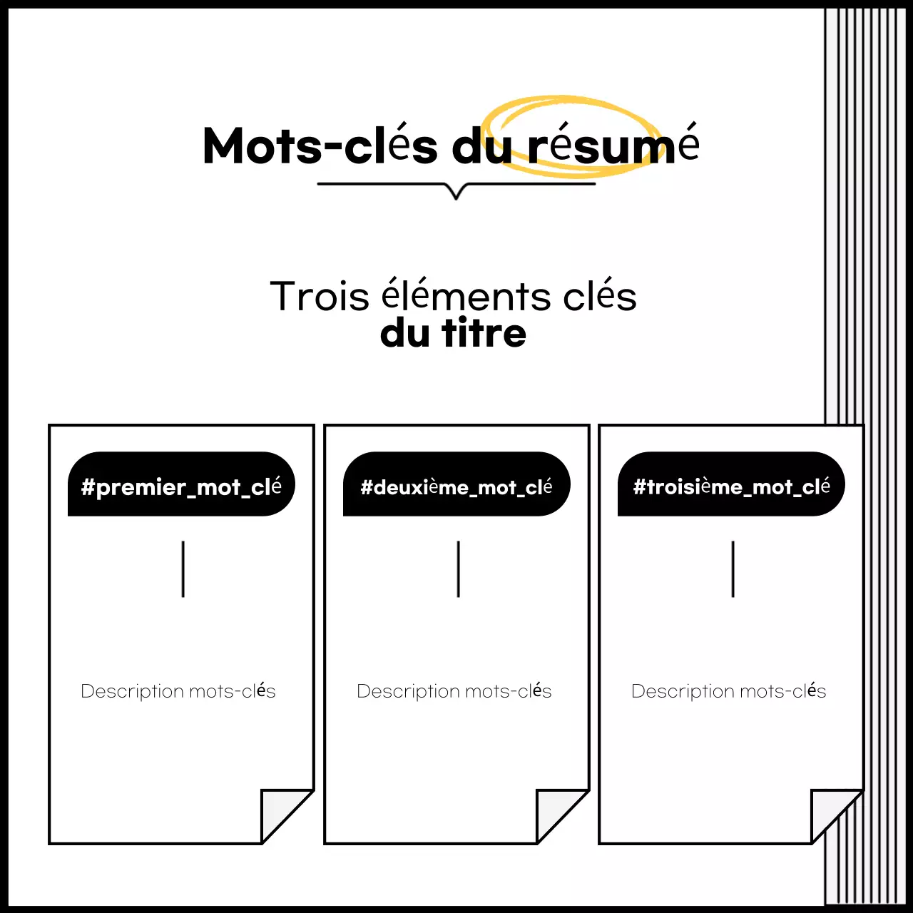 Promouvoir la lecture simple en noir et blanc