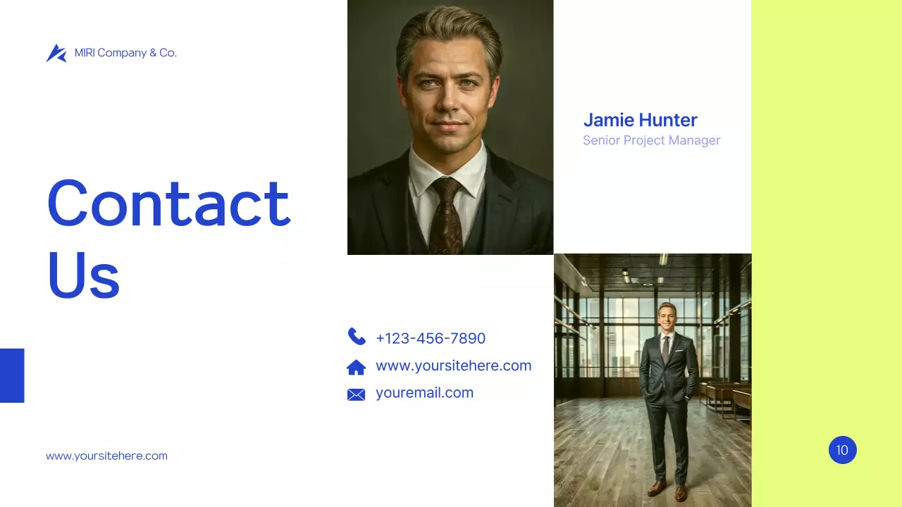 Blue Modern Project Proposal Presentation