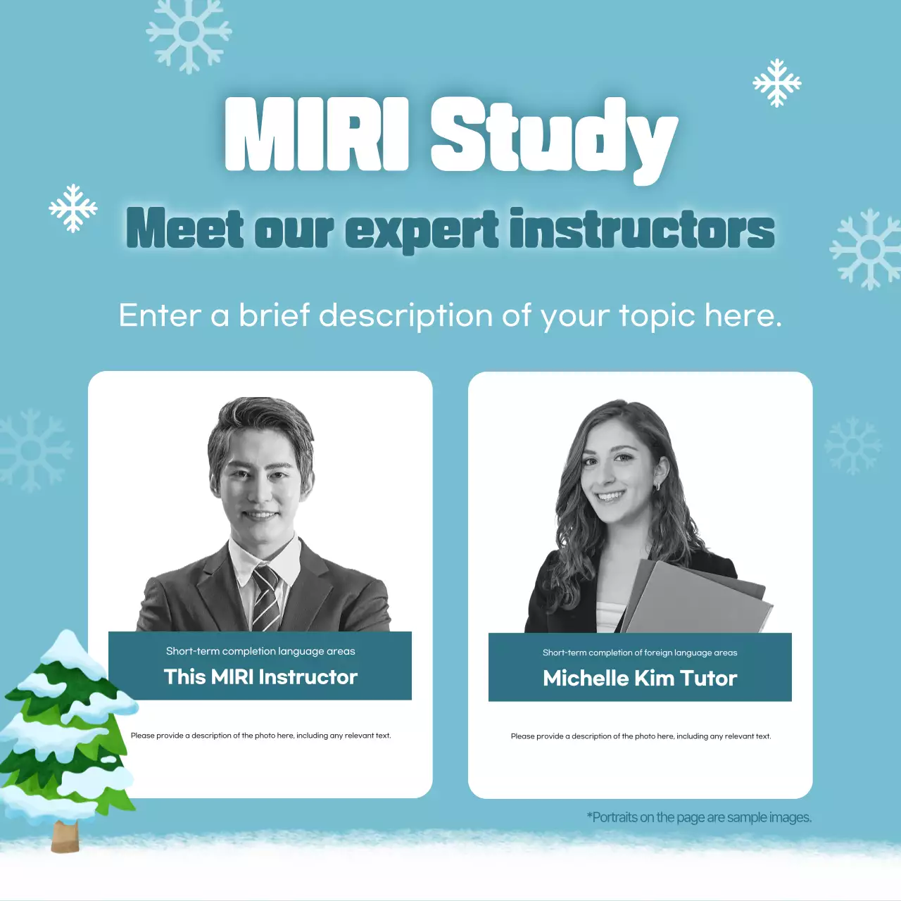 Blue Trendy Study Recruitment Instagram Carousel