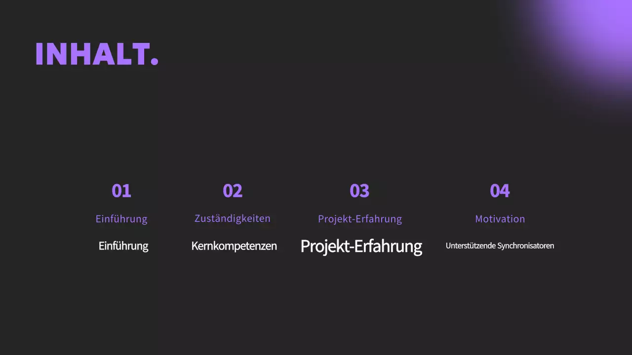 Einführung in das Mauve Minimalist Portfolio
