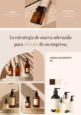 Promoción Beige Modern Skincare