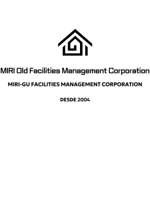 Promocione su organización con un sencillo logotipo en forma de casa