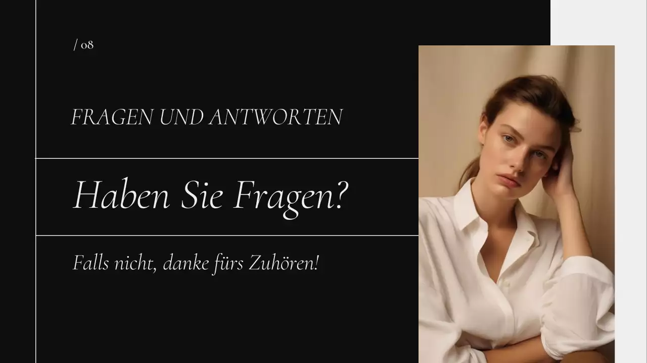 schwarze Minimal-Biografie-Mappe