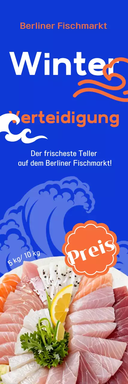 Anzeige der Gesellschaft für die Verteidigung der blauen Intensität