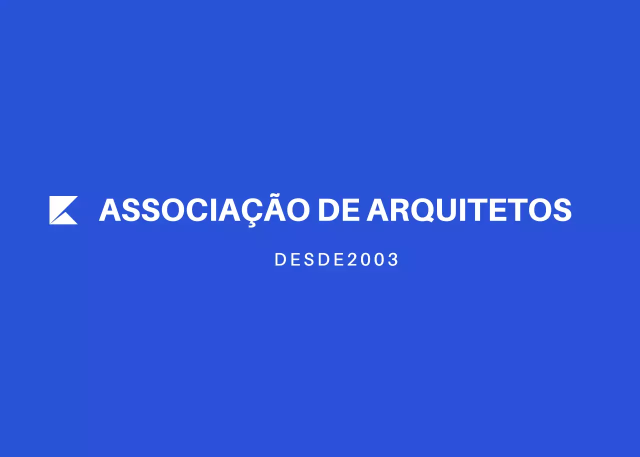 Texto do logótipo moderno azul