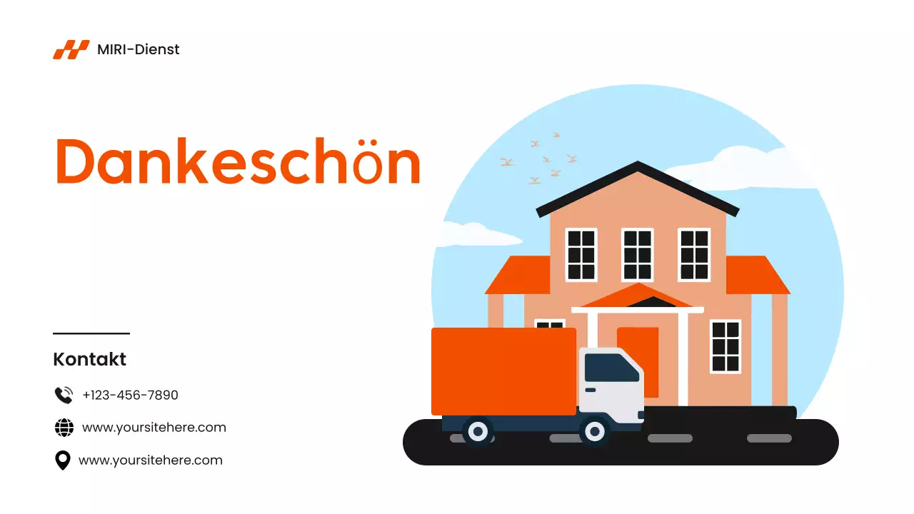 orange modern service Einführung