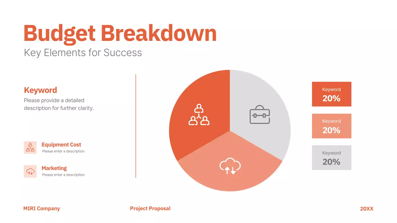 Presentasi Proyek Profesional Orange