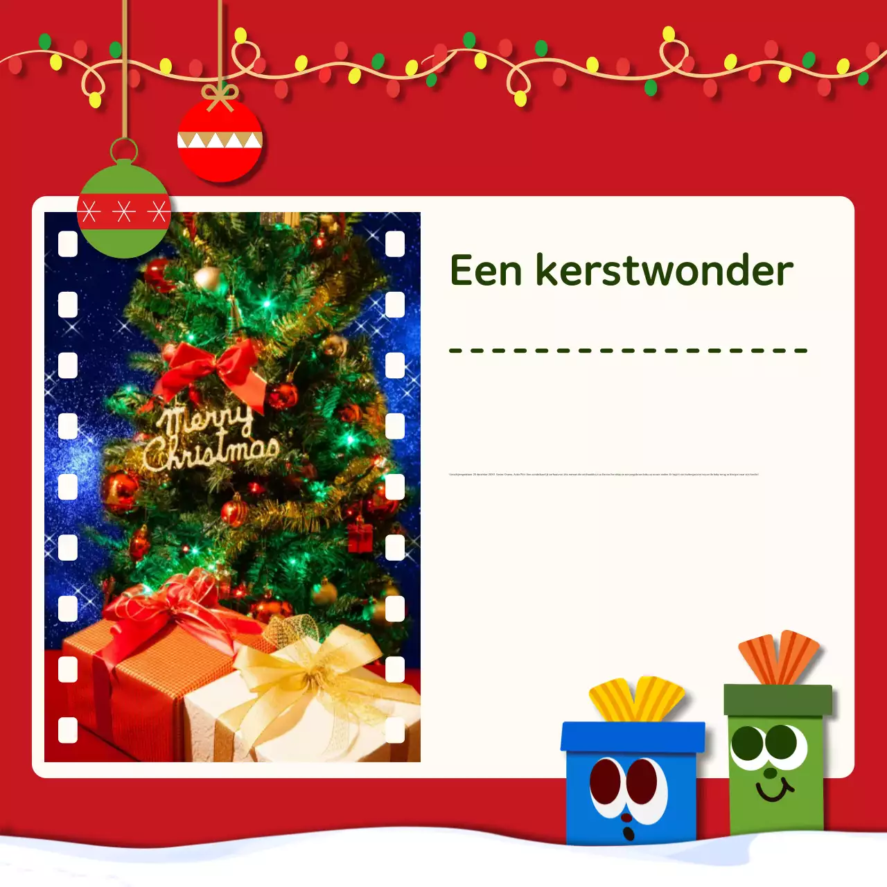 Rode film aanbevelingen advertentie