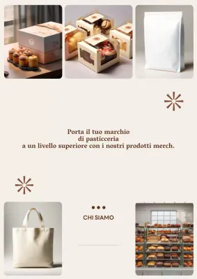 Promozione panificio moderno beige