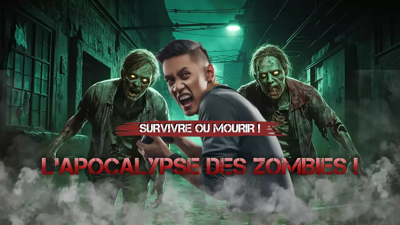 green horror zombie announcement youtube thumbnail