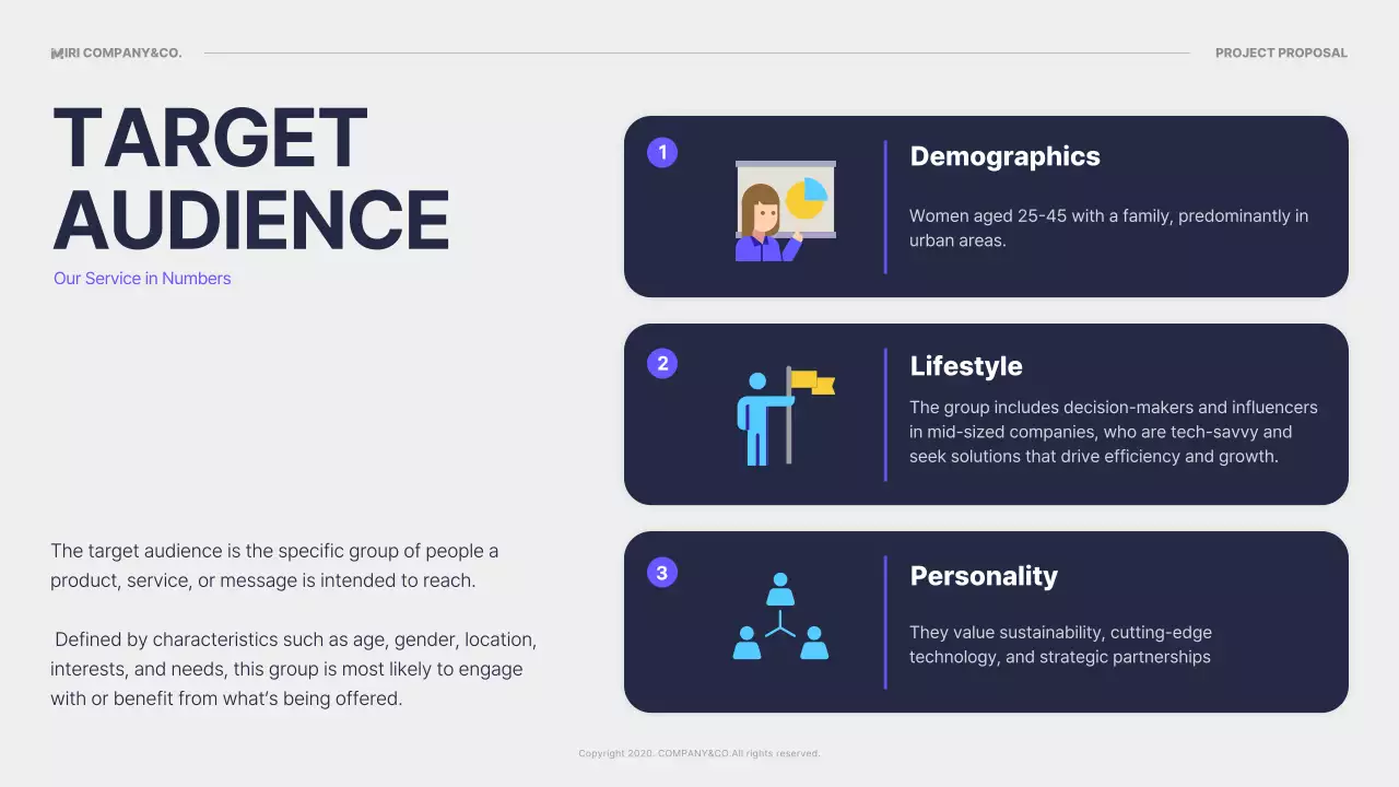 블루 모던 프로젝트 제안서 문서 프레젠테이션