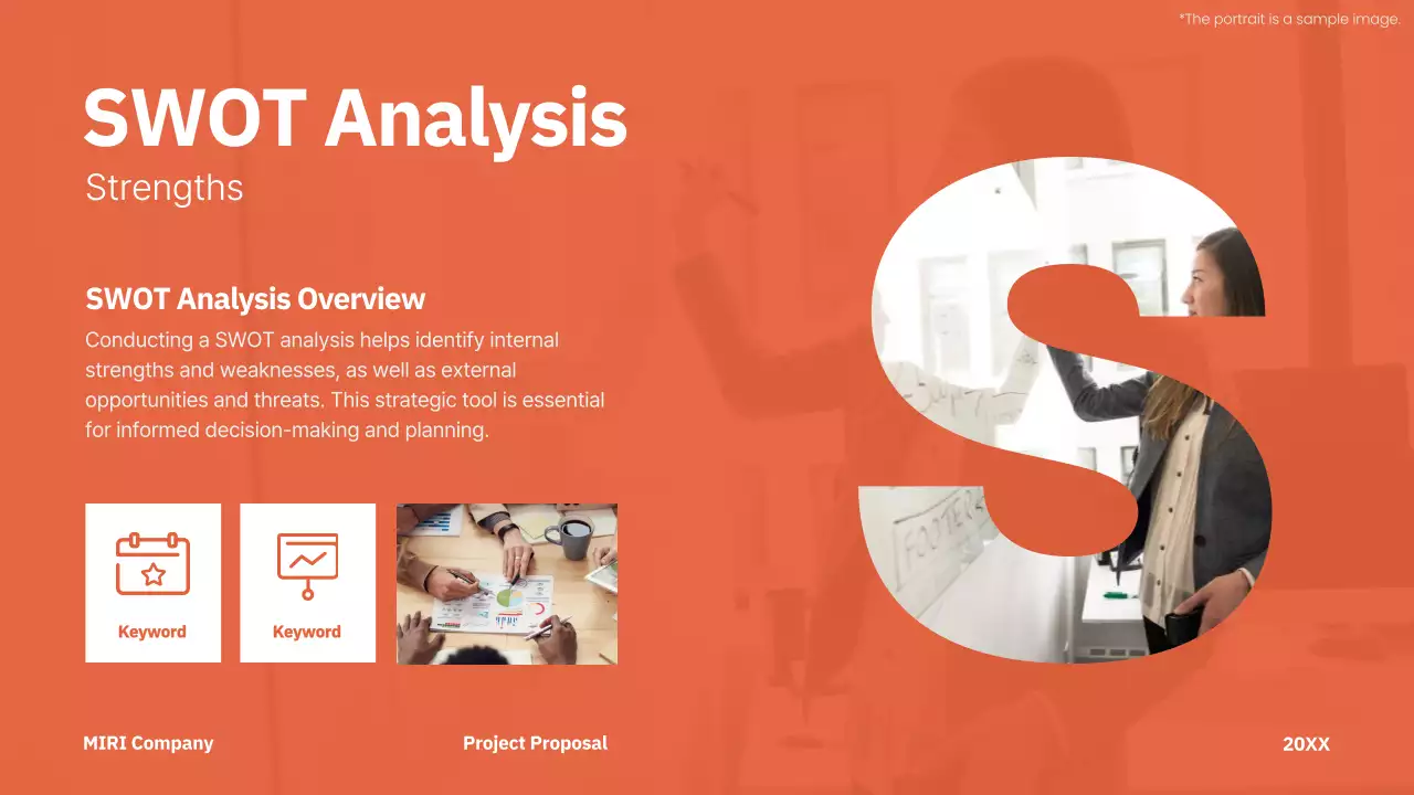 Presentasi Proyek Profesional Orange