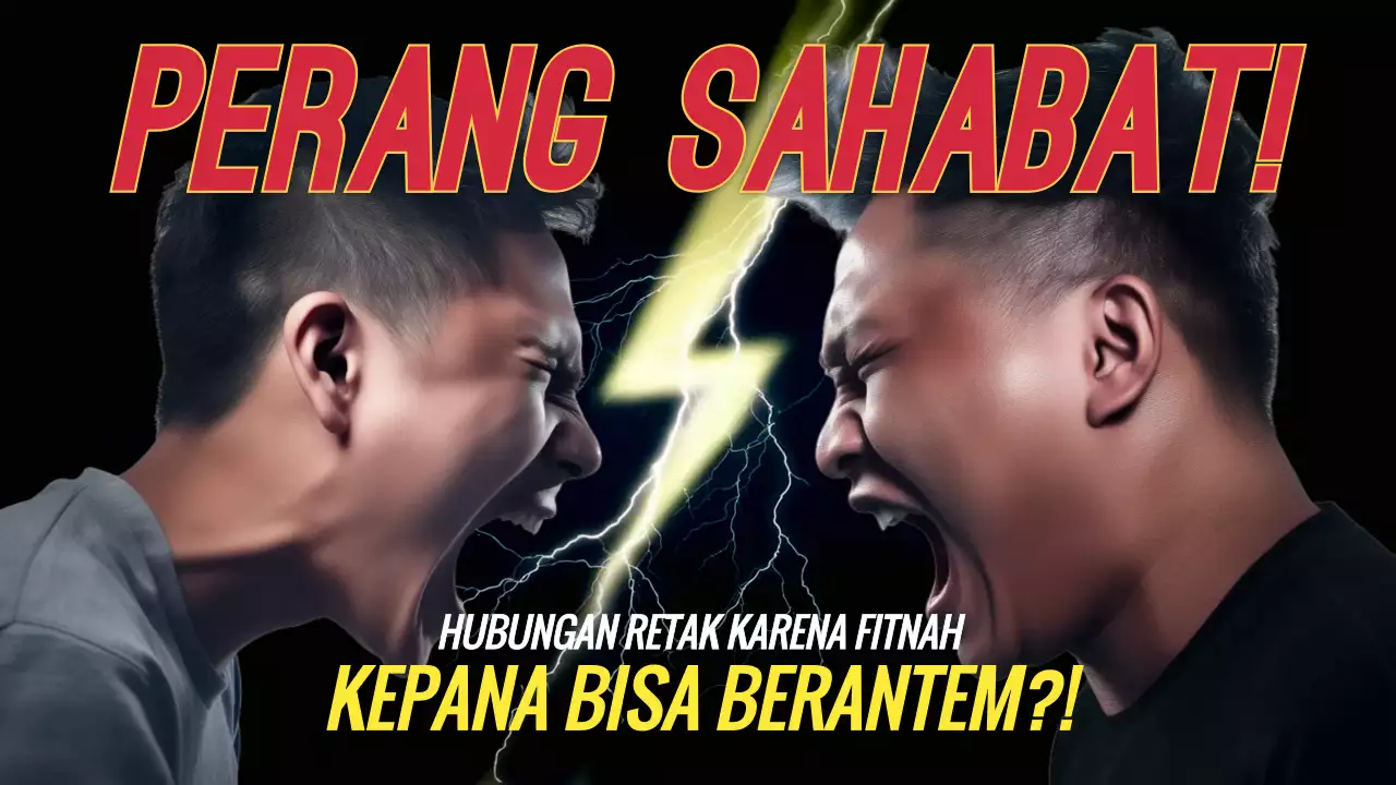 Black Bold Conflict Advertisement YouTube Thumbnail