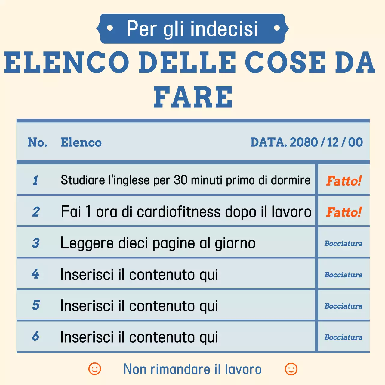 Quaderno di pianificazione semplice beige