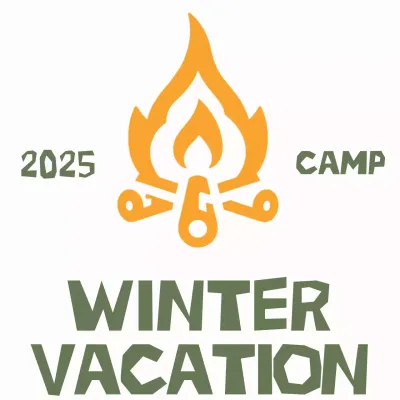 Acara Perkemahan Musim Dingin Vintage