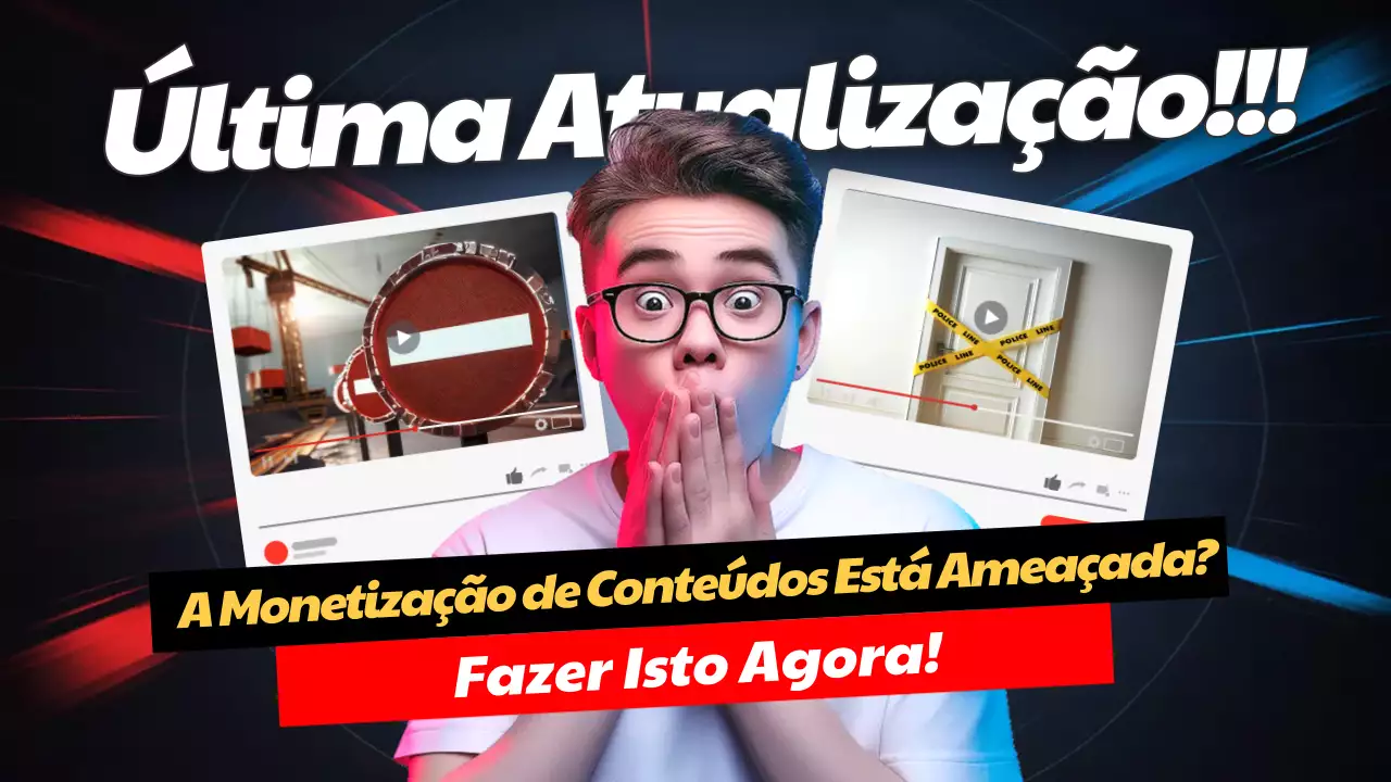 anúncio da atualização do conteúdo do black modern