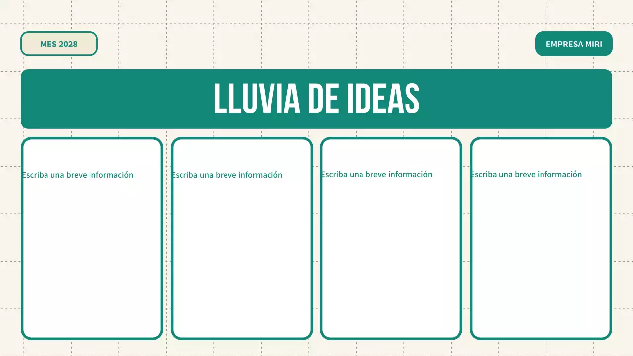 guía de ideas green modern