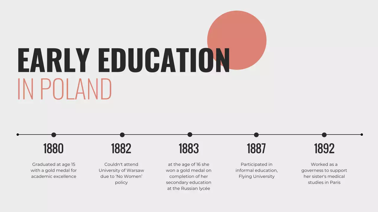 Grey Professional Biography Presentation