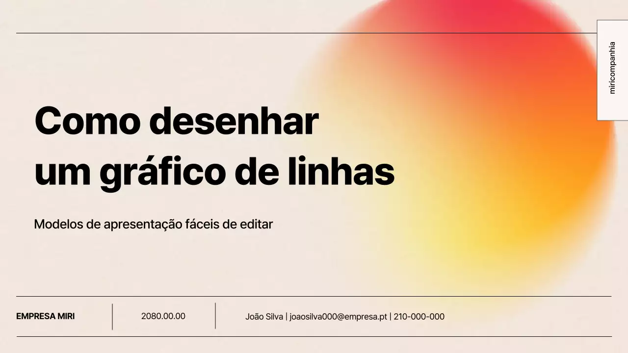 Documentação da Apresentação Simples Orange