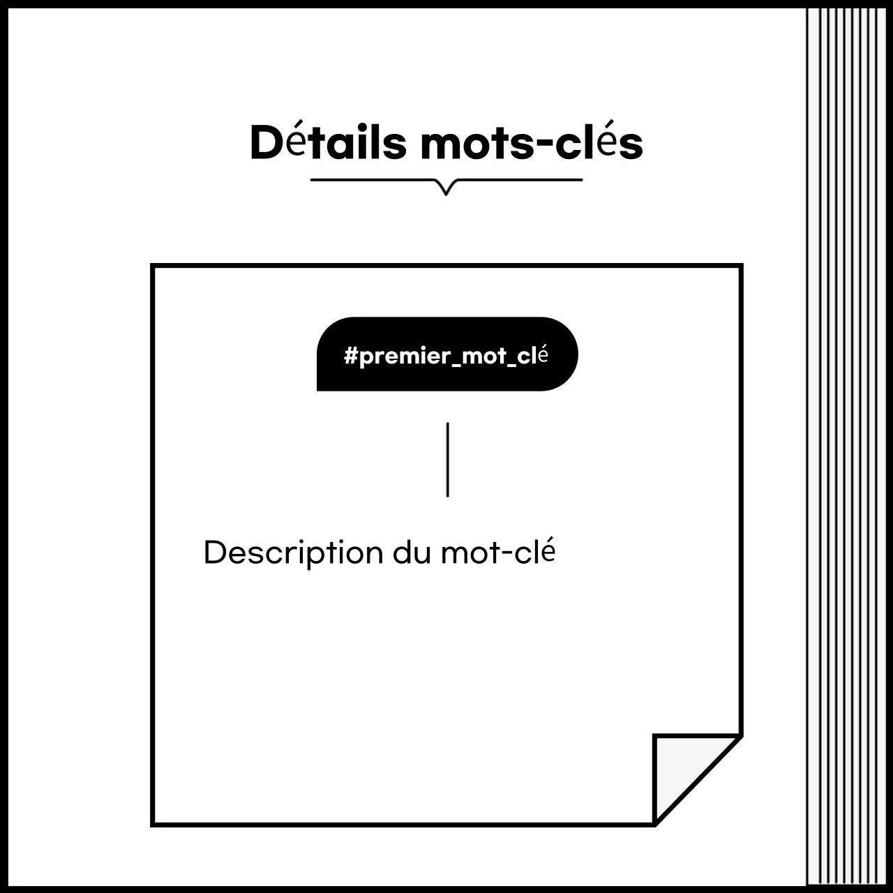 Promouvoir la lecture simple en noir et blanc
