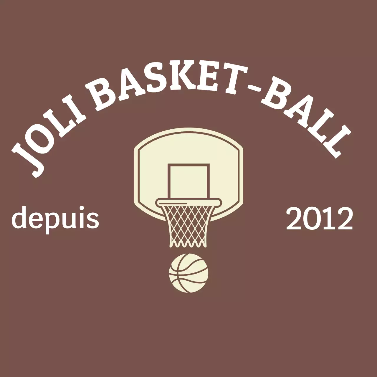 Club de basket-ball Brown Vintage