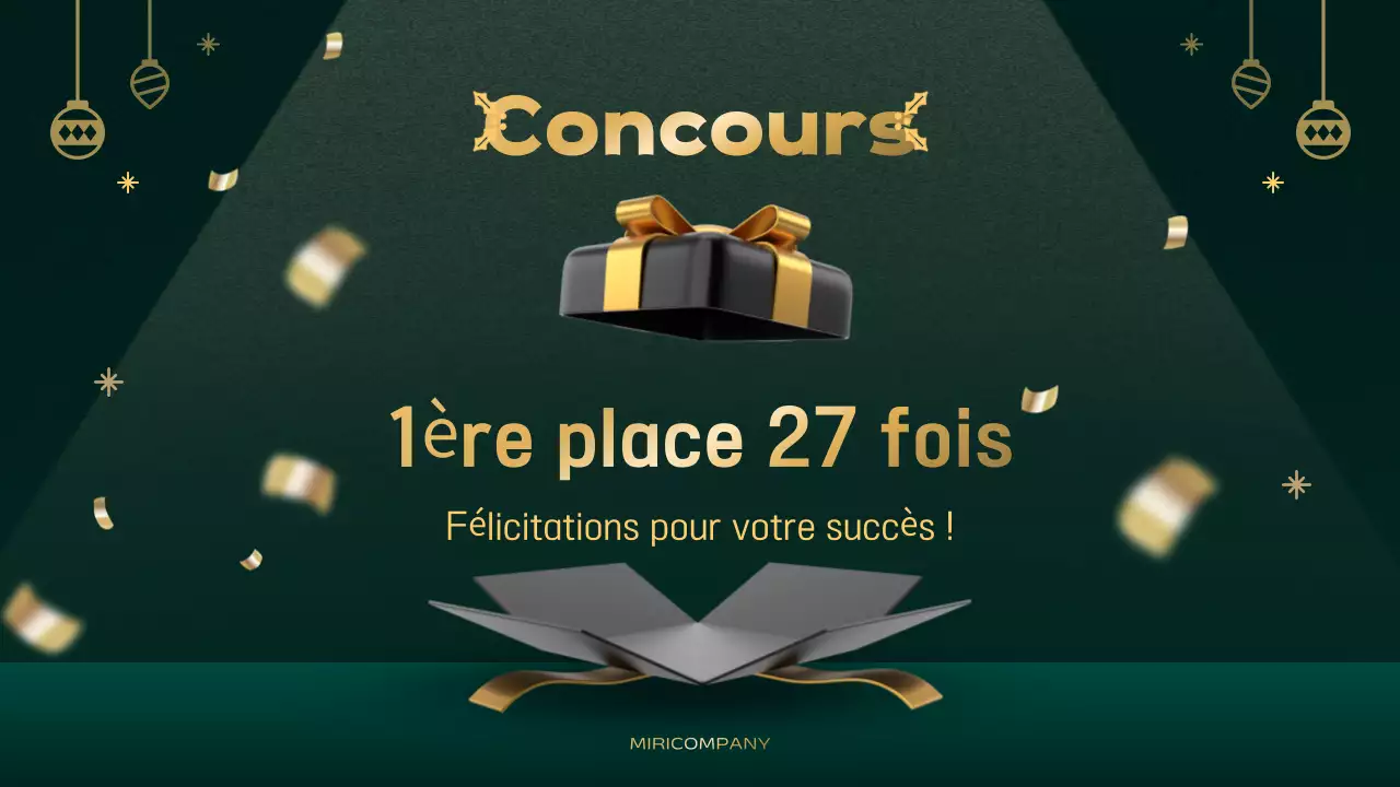 Fêtes de fin d'année simples et abstraites