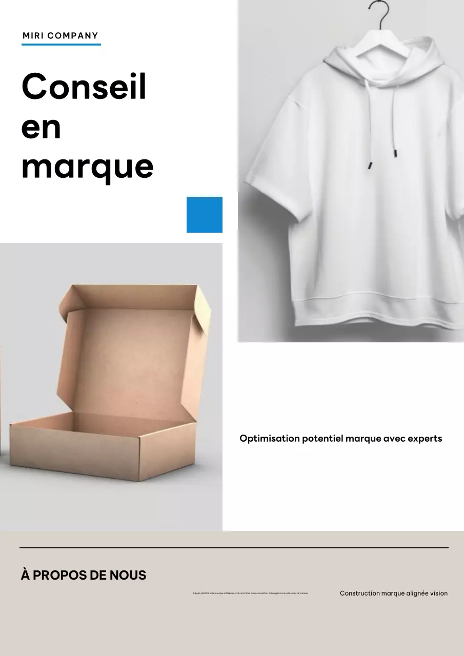 Promotion de la marque White Modern