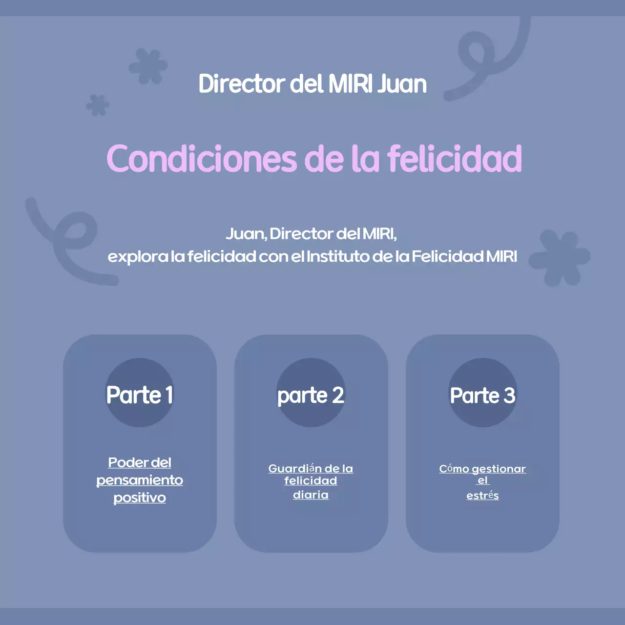 Anuncios de conferencias modernas en azul claro